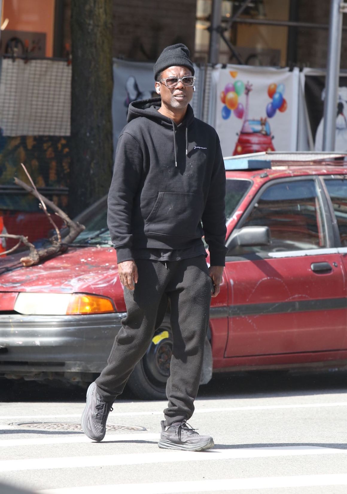 Chris Rock Out In New York City